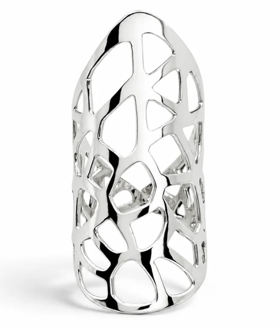 Anillo Monica Plata Ley 925