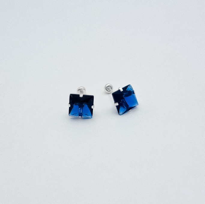 Broquel Cuadro #7 Azul