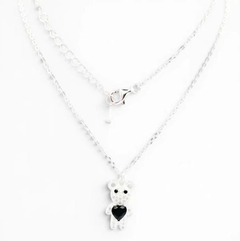 Collar Osito Negro