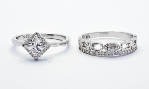 Anillo Alianza Zirconia