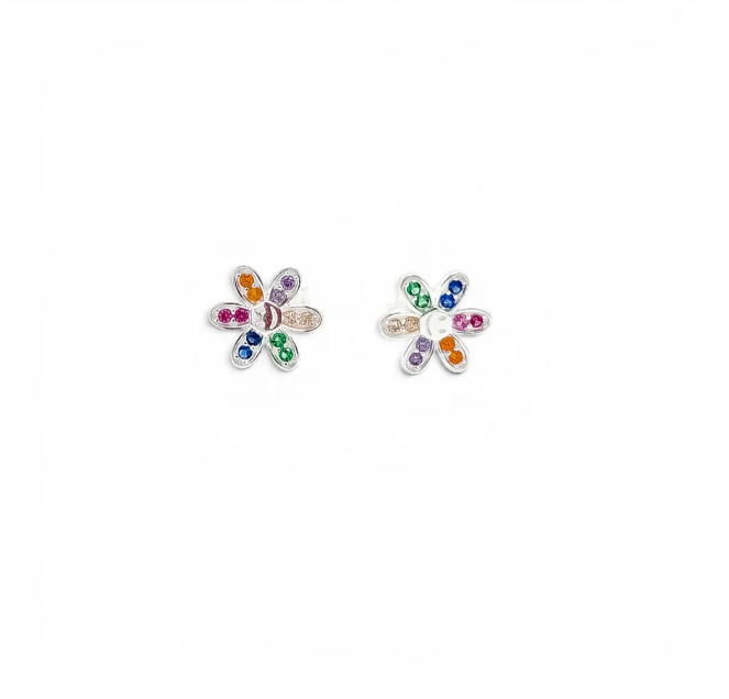 Arete Flor Multicolor