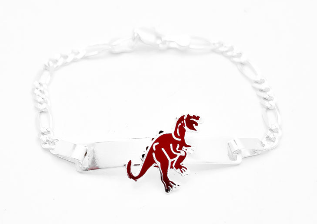 Esclava 3mm T-Rex Rojo