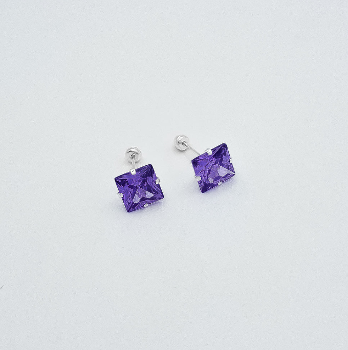 Broquel Cuadro #7 Morado