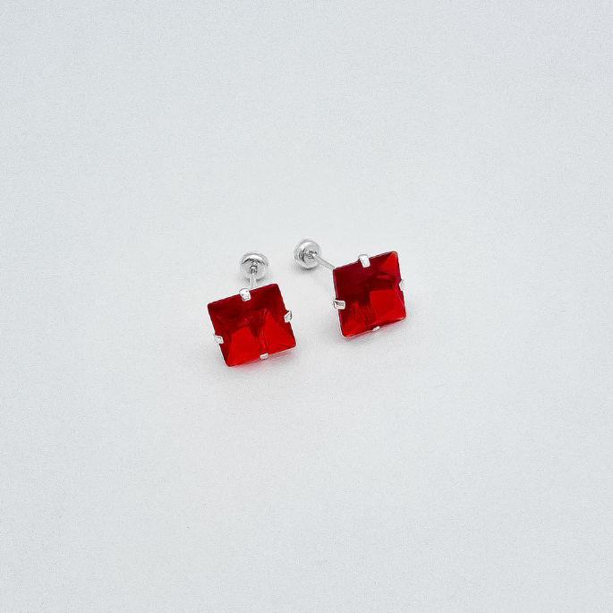 Broquel Cuadro #7 Rojo