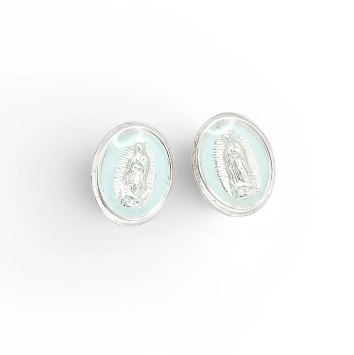 Broquel Virgen Azul