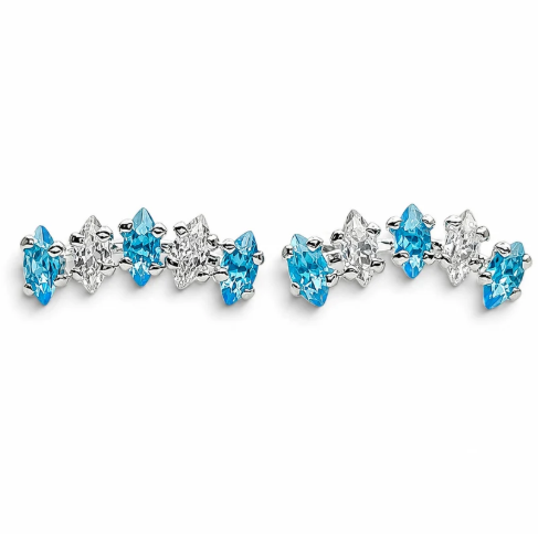 Broquel Churumbela Aqua Plata Ley 925
