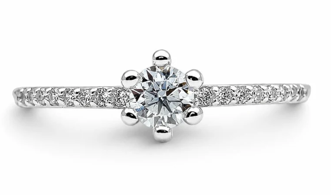 Anillo Zirconia Plata Ley 925