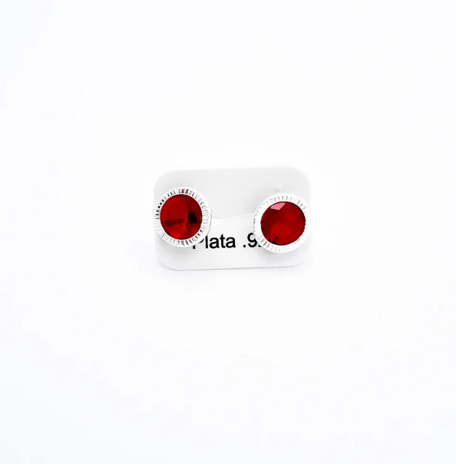 Broquel Bisel #7 Rojo